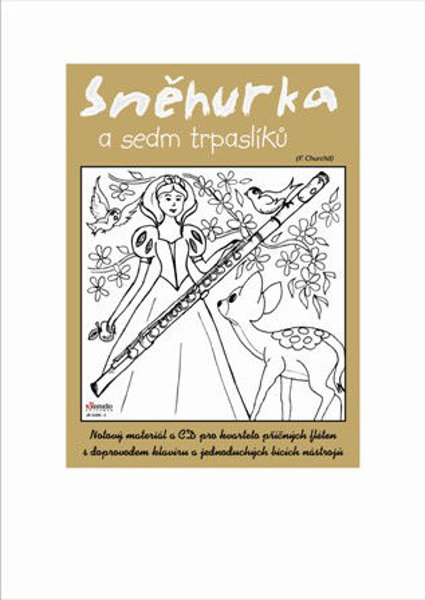 Obrázek CD a not. mat. Sněhurka a sedm trpaslíků - příčné