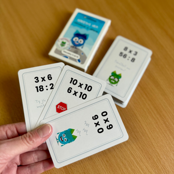 Obrázek Karetní hra - Násobíme a dělíme! Násobky 6 až 10