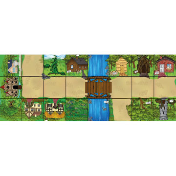 Obrázek Bee-Bot & Blue-Bot podložka POHÁDKY